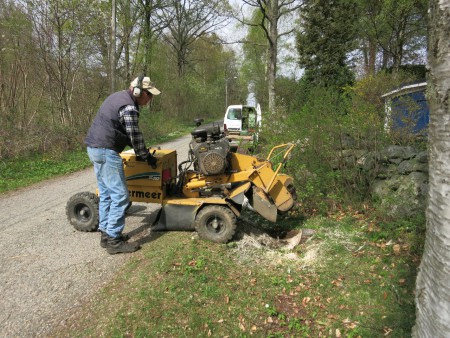 Anders Stubbegubben fräser så det ryker